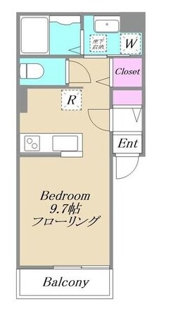 瑞江駅 徒歩15分 1階の物件間取画像